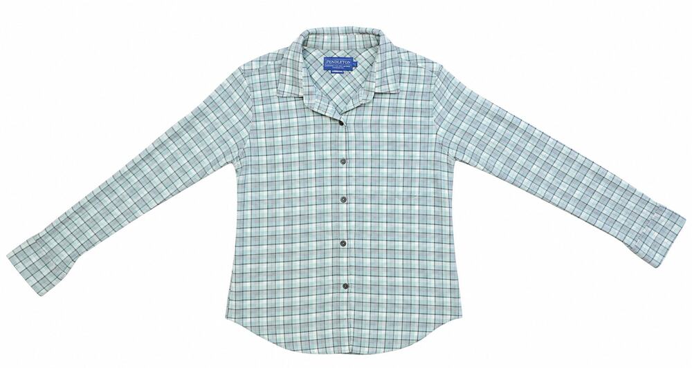 Pendleton Womens 100% Cotton Button Up Flannel Shirt Size P